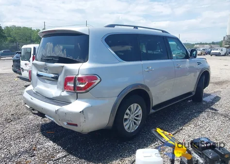 2017 Nissan Armada Sv z USA, uszkodzony, nr VIN JN8AY2NC1H9510171